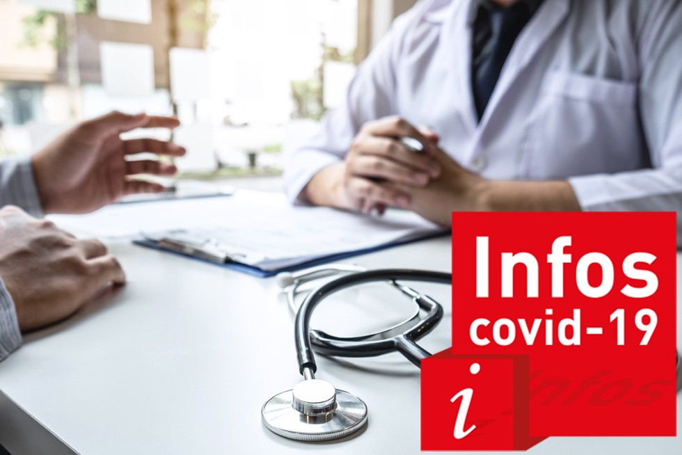 Une personne en consultation