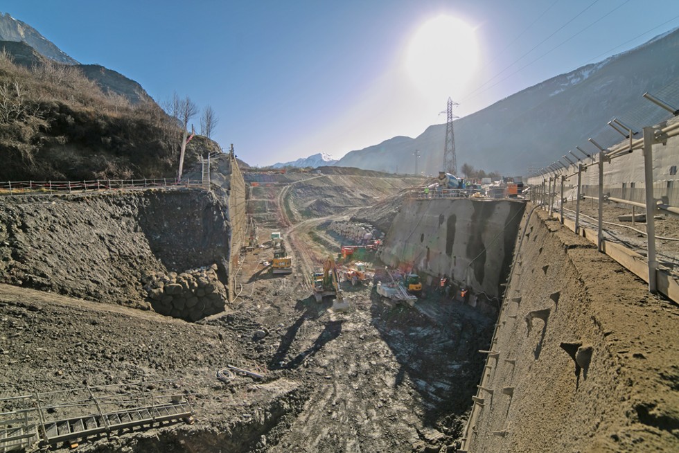 Vue du chantier