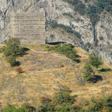 Une tour de guet sur la balade