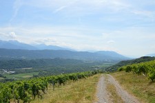 Un point de vue du sentier