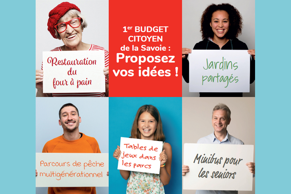 1er Budget citoyen de la Savoie Proposez vos idées ! Savoie.fr