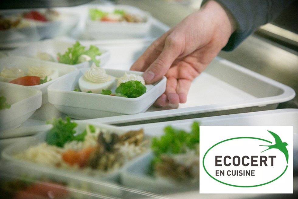 Des plats préparés avec le label ecocert