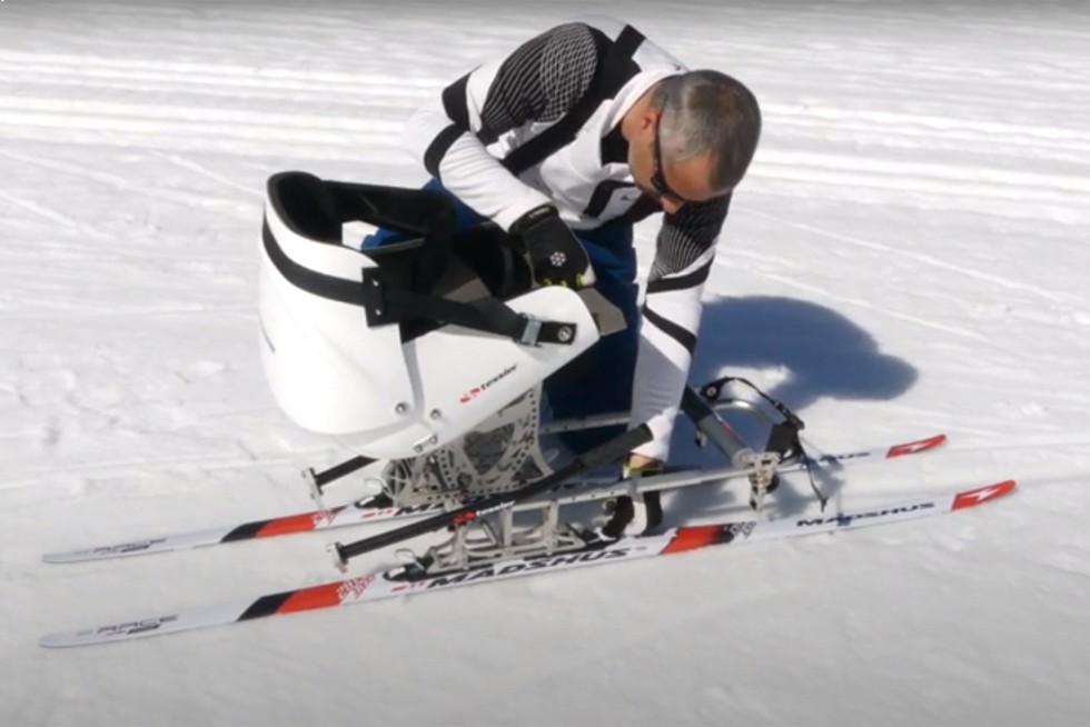 Une luge handi