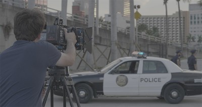 Scène du tournage
