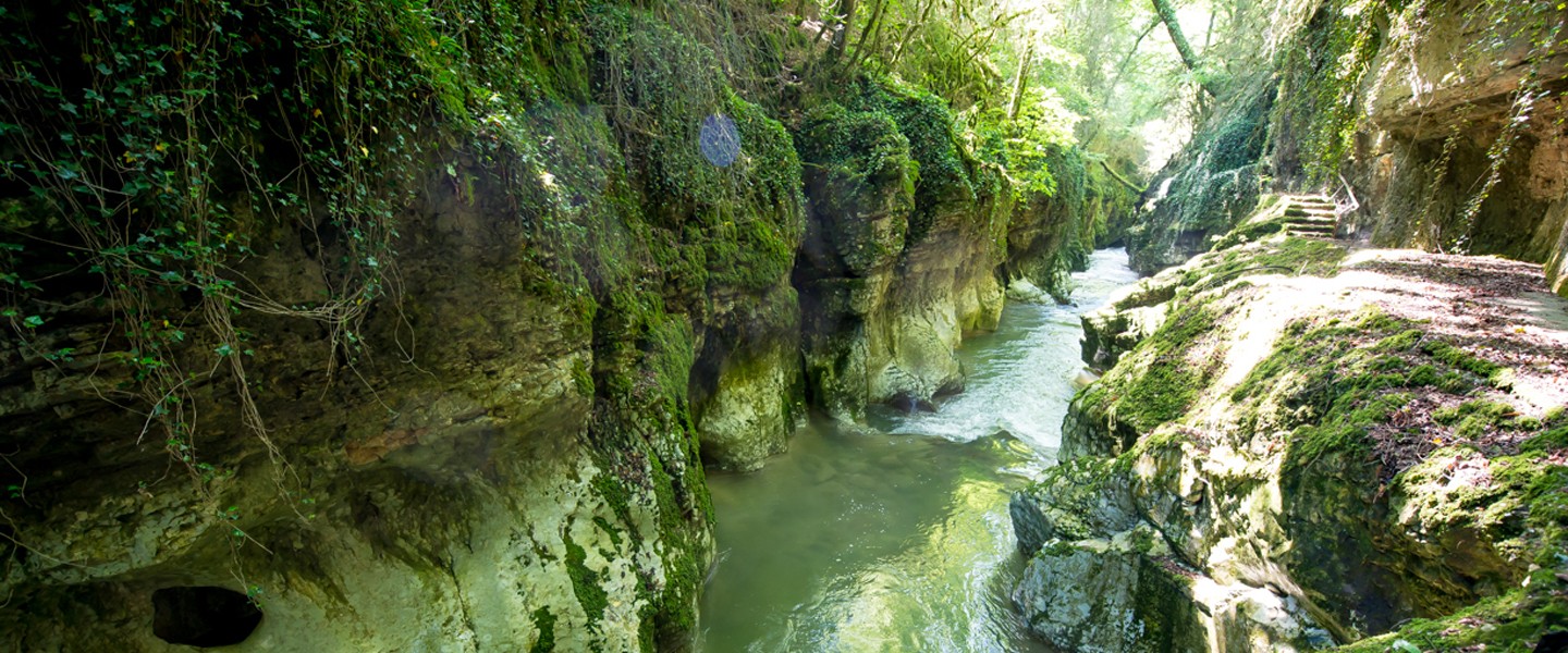 les gorges du Sierroz