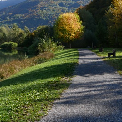 Vue de la promenade