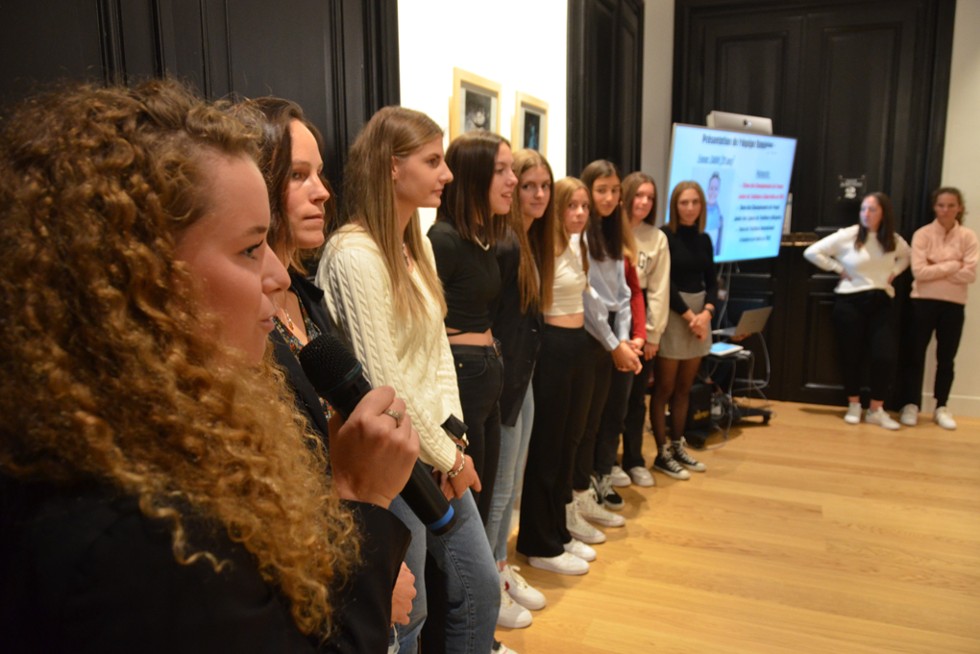 Le filles du pôle cycliste