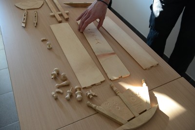 Confection des fac similés - Crédit : Musée savoisien