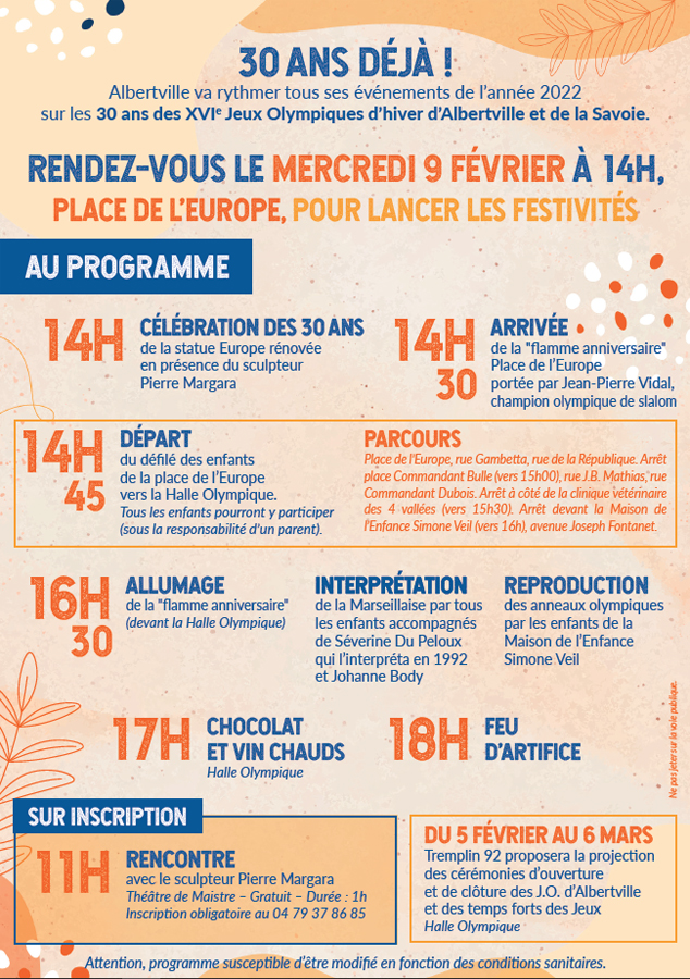 2022 01 programme Semaine#3 900