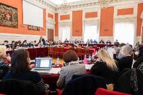 Les élus réunis en session