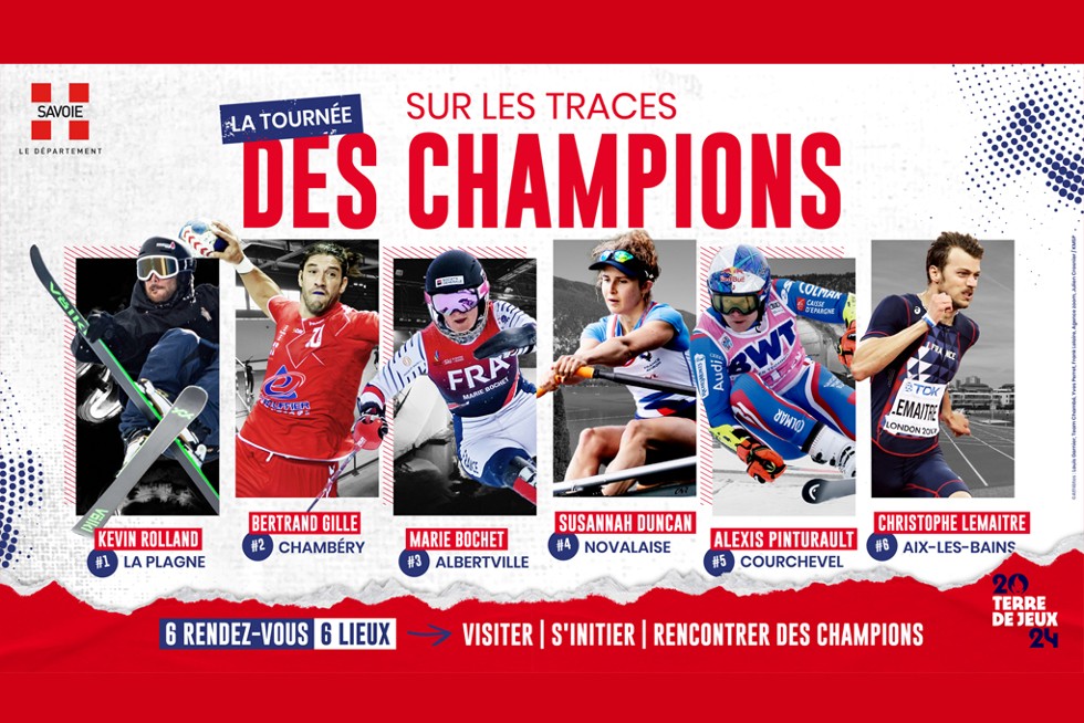 Visuel Sur les traces des champions
