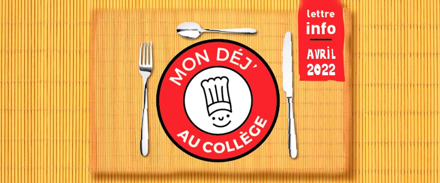 Visuel générique de la lettre info restauration scolaire