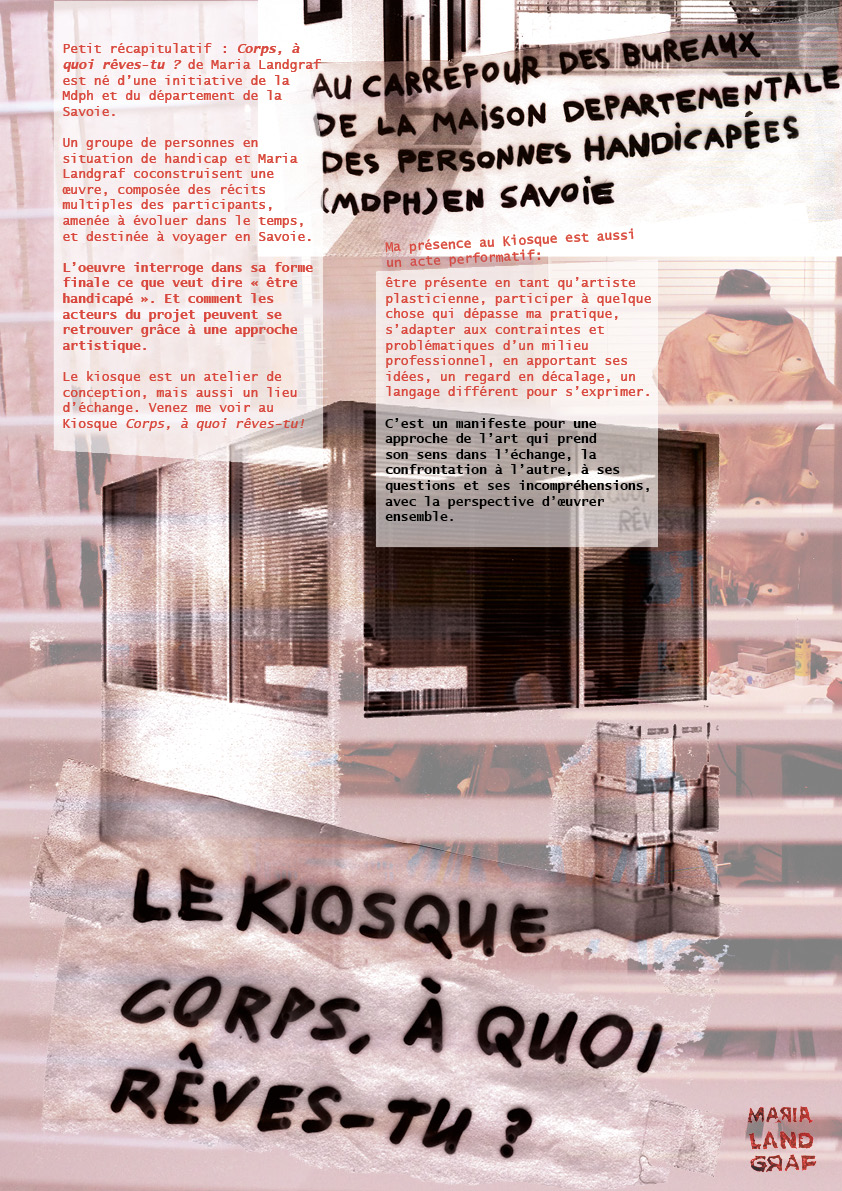 Affiche Kiosque Maria Landgraf