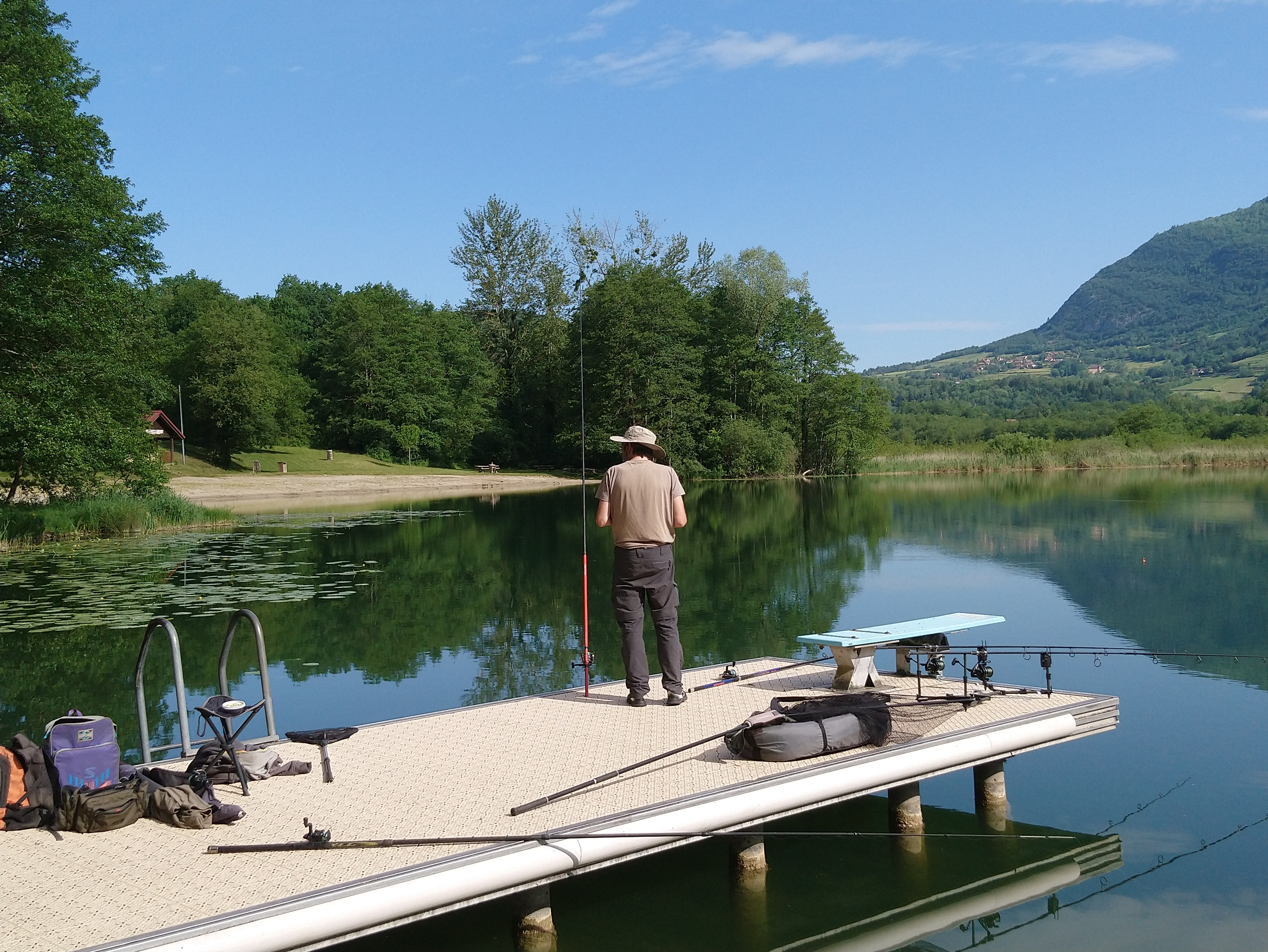 Photo lacs st jean chevelu André Joly