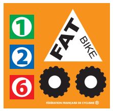 plaque balise Fatbike