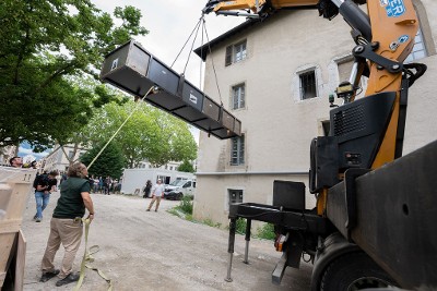 Arrivée de la pirogue