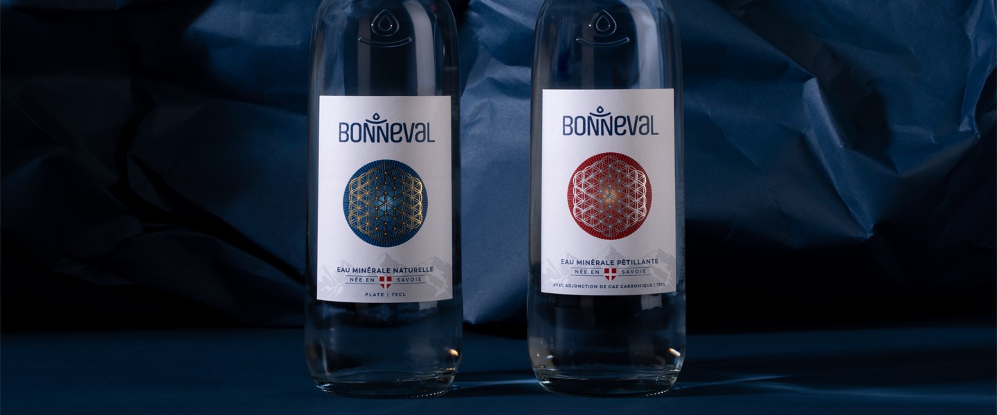 Deux bouteilles d'eau
