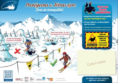 Panneau hors piste