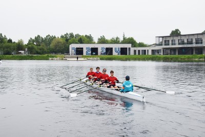 Un des bateaux - Crédit : collège l'Epine Novalaise