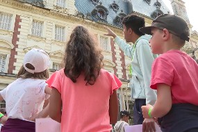 Des jeunes au château reinach