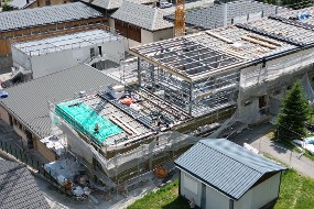 Travaux au collège de Bozel