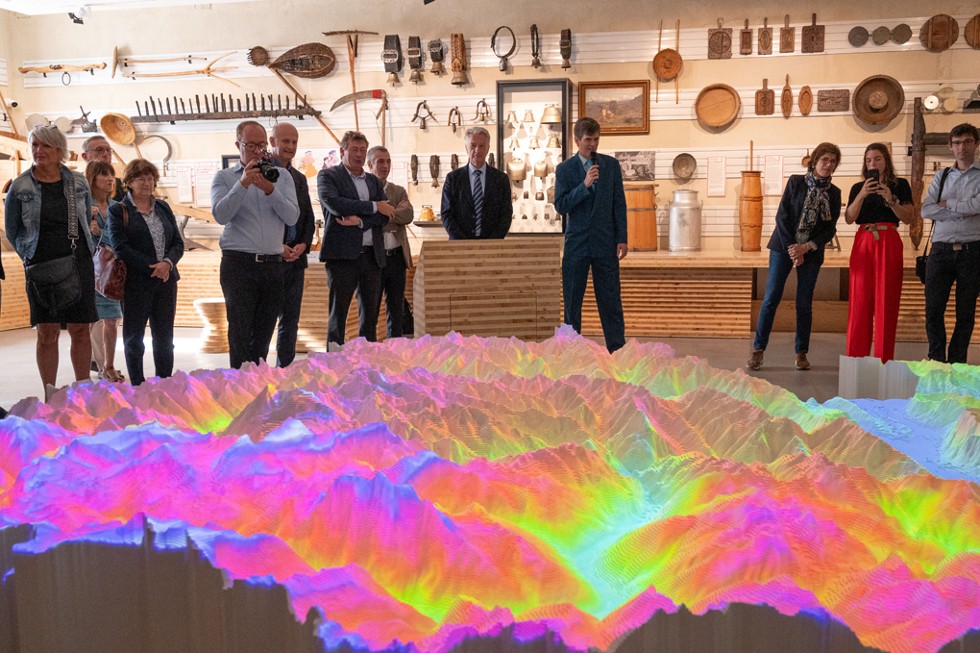 La maquette au musée