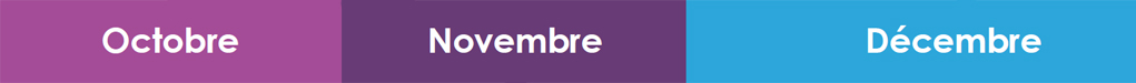 Octobre Novembre Décembre