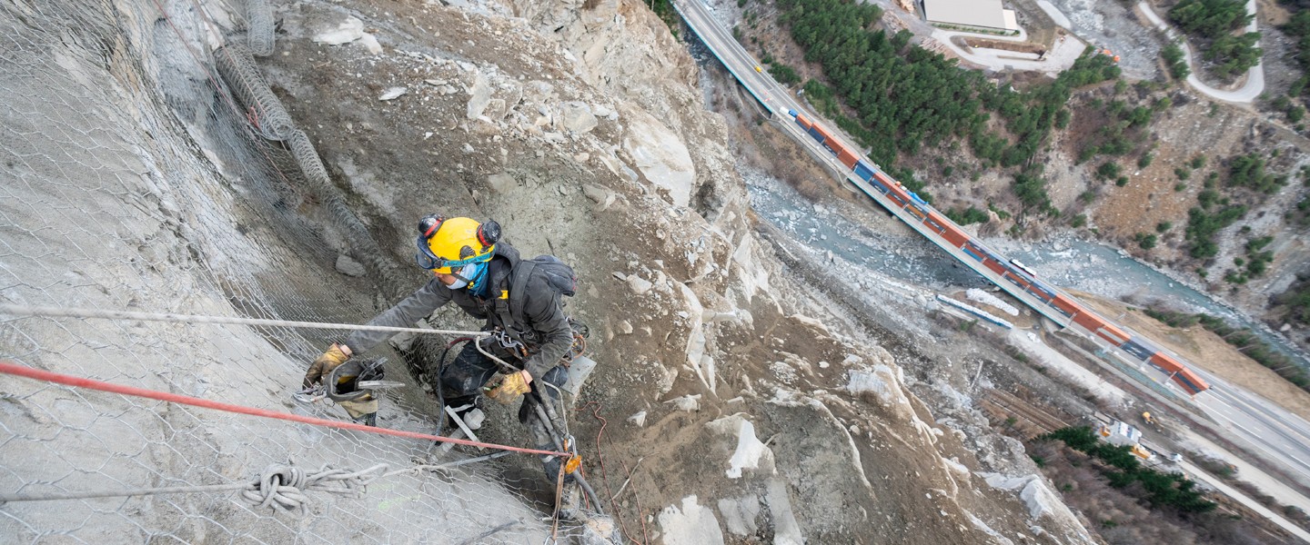 Une vue du chantier