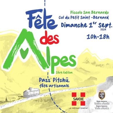 Visuel de la fête des Alpes