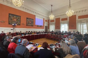 Les élus réunis en session