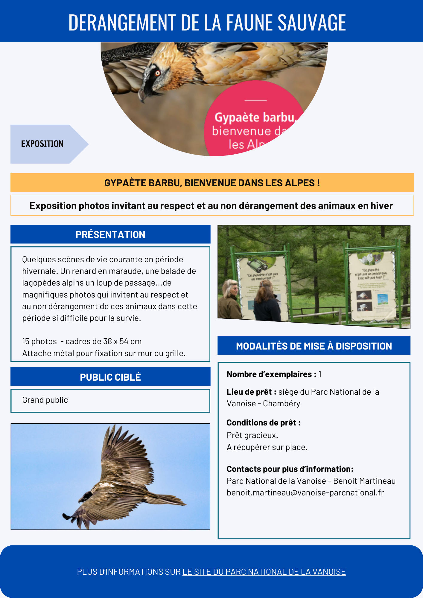 Expo Gypaète barbu