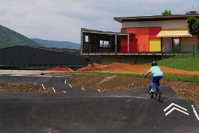 Vue du pumptrack