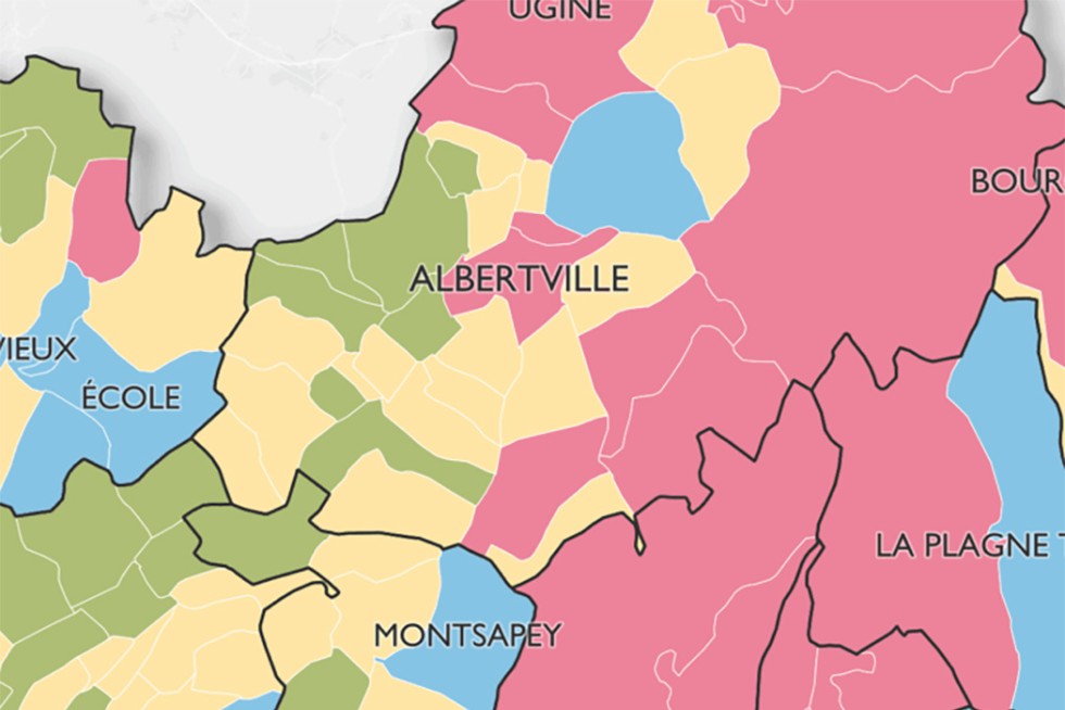 Extrait de la carte