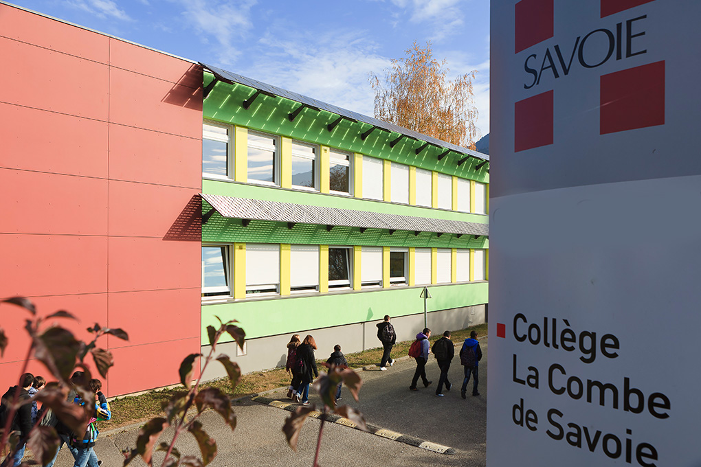 Reconstruction du collège Combe de Savoie : réunion d'information