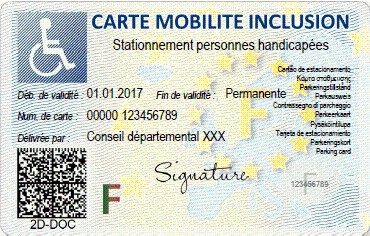 Avantages : carte mobilité inclusion stationnement, priorité et invalidité  - Savoie.fr